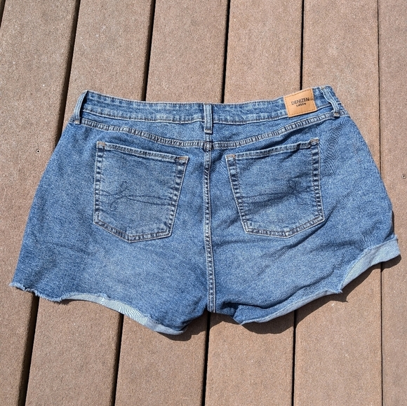 Denizen from Levi's STRETCH Shortie Shorts SZ18 - Picture 5 of 10